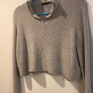 Grey brandy Melville sweater